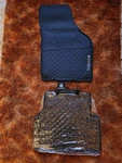 Volkswagen Tiguan Monster Black 5N1-061-550-H-041 (3 Floor Mats). Fixed Price $50.00.