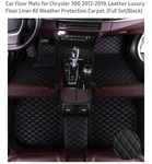 Car Floor Mats For Chrysler 300 2012-2019, Full Set (front +rear),black. Fixed Price $99.88.