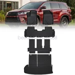 For 2014-2019 Toyota Highlander 7 Seats Tpe Floor Mats & Trunk Cargo Liner Black. Fixed Price $117.49.