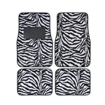 New Animal Safari Print Zebra Front Rear Back Truck Carpet Floor Mats. Fixed Price $36.89.