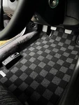 P2M For Honda Prelude Ba Bb 1992-96 Race Front Rear Floor Carpet Mats Checkered. Fixed Price $95.00.