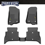 3D Molded Tpe Floor Mats Liners Fit For 2021-2025 Jeep Wrangler 4XE All Weather. Fixed Price $63.82.