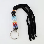 Native American Navajo Beaded Key Ring By Charlene Jackson. Fixed Price $36.00.