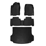 Smartliner Black 1ST & 2ND Row Floor Liners Cargo For Lexus NX300H. Fixed Price $258.99.