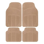 Car Floor Mats 4PC Rubber Liner Beige All Weather Custom Fit For Toyota Camry. Fixed Price $27.99.