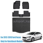 2012-2018 Ford Focus Hatchback Floor Mats / Trunk Cargo Liner Full Cover Tpe. Fixed Price $57.69.