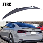 Carbon Fiber Trunk Wing Spoiler For Audi A5 RS5 B9.5 Sportback 2017-2025. Fixed Price $159.00.