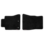 Ford Racing Front Floor Mat Pair W/ Logos Us-spec Mustang 15-26 Black Carpeted. Fixed Price $179.99.