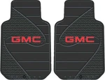 1947-2006 Gmc Truck; Front Floor Mats; Black With Red Logo; Pair. Fixed Price $66.99.