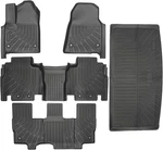 Floor Mats & Cargo Liner Custom For 2022-2025 Jeep Wagoneer 8 Seats All Weath.... Fixed Price $210.44.