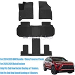 For Buick Enclave 2025 & Gmc Acadia 7 Seats 2024-2026 Tpe Floor Mats Liners. Fixed Price $73.49.