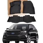 3PCS/SET Car Floor Mats Ford Edge 2015-2024 3D Molded All Weather Liners. Fixed Price $63.60.