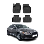 Omac Premium Floor Mats For Volvo S80 V70 XC70 2007-2016 Waterproof Heavy Duty. Fixed Price $119.99.