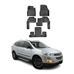 2009-2017 Chevrolet Traverse Floor Mats Liners Full Set All Weather Black. Fixed Price $99.99.