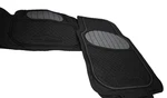 Gray Black Heavy Duty Floor Mats From Fh Group For Auto Car W/ Free Dash. Fixed Price $25.49.