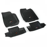 Rugged Ridge Floor Liner Front/rear Black Fits 2007-2018 Jeep Wrangler Jk. Fixed Price $214.99.