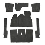 1968 Vw Beetle Sedan Front Salt Pepper Loop Carpet Set Unbound 7PC. Fixed Price $48.97.