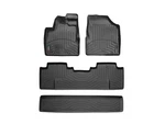 Weathertech Floorliner For 2006-2014 Honda Ridgeline 1ST & 2ND Row, Black. Fixed Price $209.90.