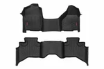 Rough Country Hd Floor Mats F/r -12-18 Dodge For Ram 1500 Quad Cab Half Console. Fixed Price $199.95.