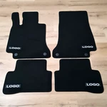 Floor Mats Velour For Mercedes Class W205 Amg 2014 2021 Carpet Black New. Fixed Price $101.49.