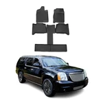 Omac Floor Mats Liner For Gmc Yukon 2007-2015 Seats Tpe All-weather Black 6PCS. Fixed Price $84.99.