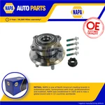Wheel Bearing Kit Fits Chrysler 300C 3.0D Rear 2005 On Napa 04779218AB Quality. Fixed Price $161.96.