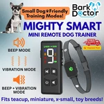 Mighty Smart Mini Remote Control Training Collar/sound + Vibration *2KG Dogs. Fixed Price $74.85.