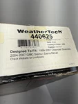 Weathertech 440625 Black 2NDROW Floor Mat 2004-07 Silverado Sierra 2500HD 3500HD. Fixed Price $97.99.