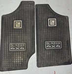 Oem Gm Chevy Blazer Truck Floor Mats Rare. Fixed Price $299.99.