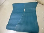 995781 Nos Gm Front Floor Mats 1978 Impala Caprice Camaro Nova Light Blue. Fixed Price $50.00.
