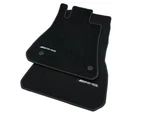 Original Amg Gtr Floor Mats Black Mercedes-benz Velour Carpet Gt-s Gt-c C190. Fixed Price $386.15.