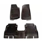 Rugged Ridge All Terrain Black 1ST & 2ND Row Floor Liners For Wrangler Jl 4DR. Fixed Price $199.99.