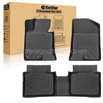 Fits 2011-2015 Hyundai Sonata Hybrid Limited Tpe 3D Front & 2ND Floor Mats Liner. Fixed Price $69.69.