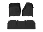 Weathertech Floorliner Hp For 2013-2018 Ram 2500/3500 1ST & 2ND Row, Black. Fixed Price $258.90.