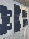 Oem Toyota 2023-2025 Sequoia Black All Weather Floor Liner Mats. Fixed Price $129.99.