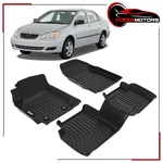 For 03-08 Toyota Corolla 4DR 3D Molded Tpe Floor Mats Liner All Season Protector. Fixed Price $79.99.