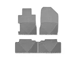 Weathertech All-weather Floor Mats For Si/civic 1ST & 2ND Row Grey. Fixed Price $103.90.