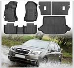 2013-2018 Subaru Forester Floor Mats Cargo Liner Rear Backrest Protector Set. Fixed Price $109.99.
