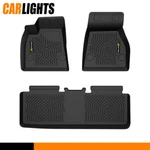 Floor Mats Tpe All Weather Full Set Liners Black Fit For 15-20 Tesla Model. Fixed Price $66.62.