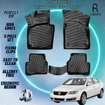 Custom Car Floor Mats Fits Vw Passat 2005-2010 Tpe Rubber All Weather 3D Liners. Fixed Price $160.09.