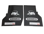 Freightliner Pdt M2 Business Class 1/4" Thick Rubber Vinyl Front Floor Mats-set. Fixed Price $111.99.