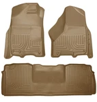 Husky Liners Fits 10-12 Dodge Ram 2500/3500 Mega Cab Weatherbeater Combo Tan. Fixed Price $149.99.