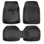 Universal Fit Leather Car Floor Mats Front & Rear Liners All Weather. Fixed Price $26.91.