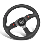 NRG-RST-023D-R Reinforced Steering Wheel 350MM Sport Racing LEATHER-2. Fixed Price $248.35.