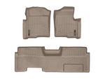 Weathertech Floorliner 2012-2014 Ford F-150 1ST & 2ND Row, Tan. Fixed Price $241.90.