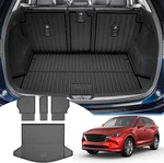 Cargo Liner Backrest Mat Compatible With 2017-2025 Mazda CX-5 Black. Fixed Price $90.99.