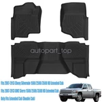 Floor Mats Liner For 2007-2013 Chevy Silverado Gmc Sierra Extended Cab Tpe New. Fixed Price $117.19.