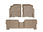 Weathertech Custom Mats Floorliner For 45030-1-2 1ST & 2ND Row. Fixed Price $211.90.