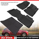Floor Mats Tpe Rubber Liners All Weather For 2012-2017 Gmc Terrain Chevy Equinox. Fixed Price $76.46.