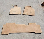 2004-2006 Acura Mdx Floor Mat Set Oem Carpet Front And 2ND Row Logo 1ST Gen. Fixed Price $60.00.